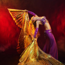 Схема вышивки «восточные танцы»