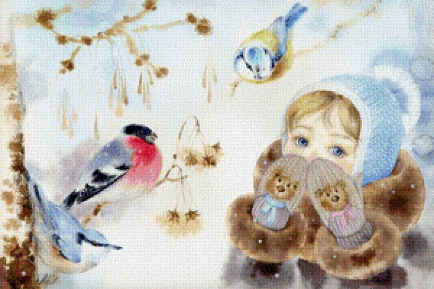 Зимняя прогулка - предпросмотр