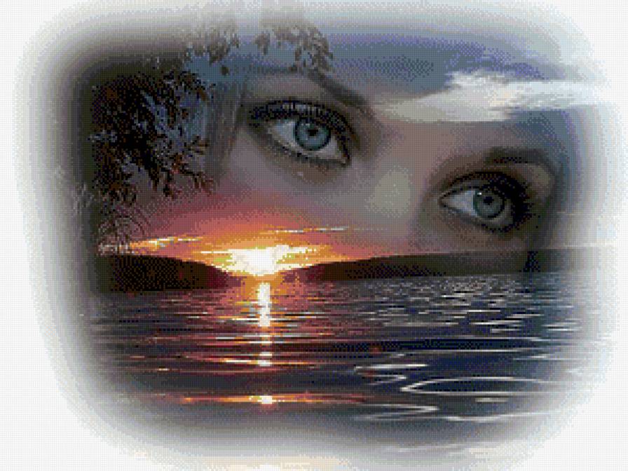 Закат - закат, природа, люди, девушка - предпросмотр