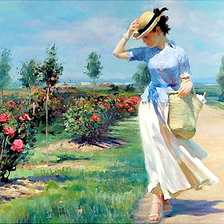 Схема вышивки «Розы»