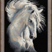 Схема вышивки «Конь»