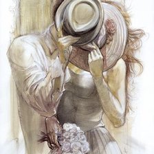 Схема вышивки «пара»