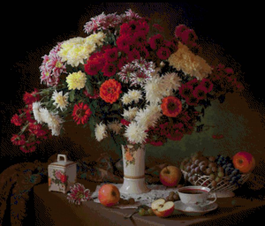 осенний натюрморт - предпросмотр