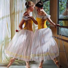 Схема вышивки «Балерины»