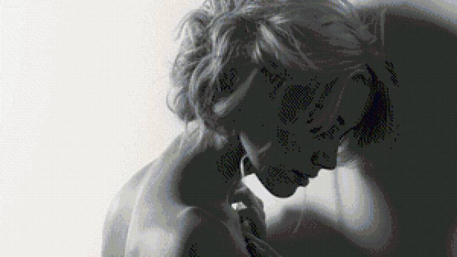 девушка монохром - монохром, девушка, люди, черно-белое - предпросмотр