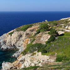 Схема вышивки «дом у моря»