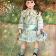 Схема вышивки «Девочка с кнутиком»