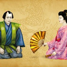 Схема вышивки «Япония»