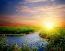 Схема вышивки «Закат 2»