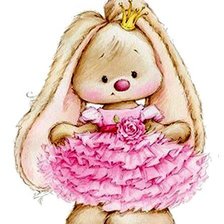 Схема вышивки «Зайка»