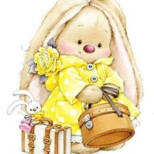 Схема вышивки «Зайка»