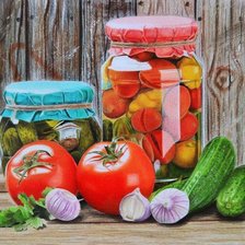 Схема вышивки «дары осени»