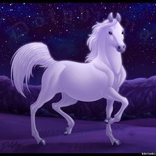 Схема вышивки «ЛОШАДЬ»