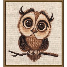 Схема вышивки «сова»