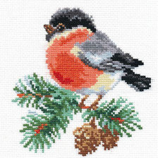 Схема вышивки «Птица»