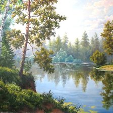 Схема вышивки «Родная Русь»