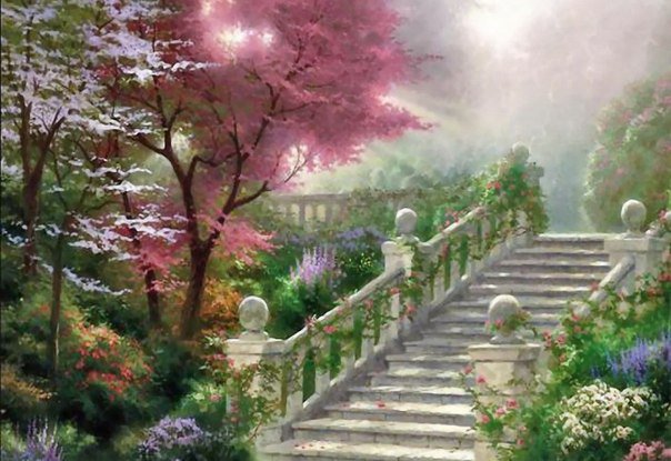 Красивая лестница - оригинал