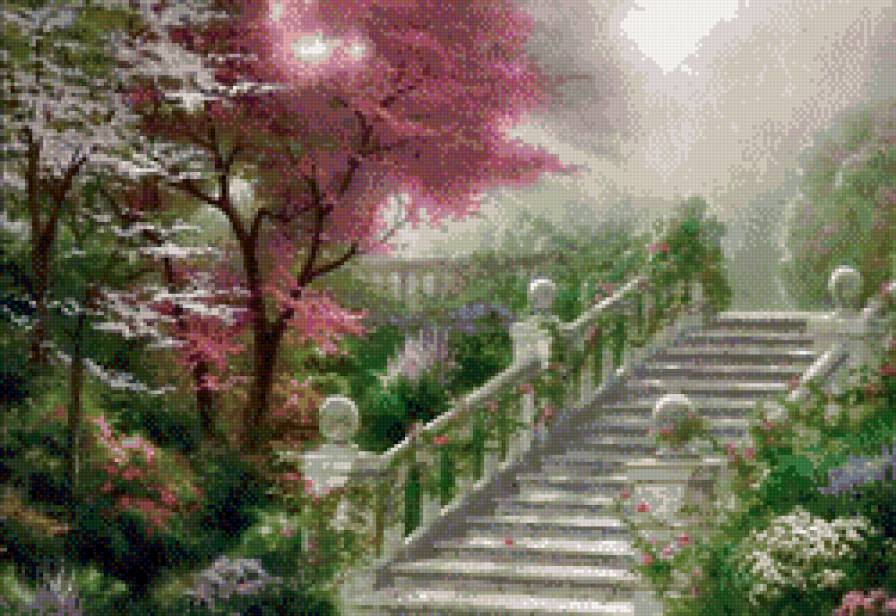 Красивая лестница - предпросмотр