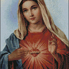 Схема вышивки «мария»