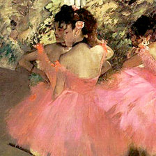 Схема вышивки «Балетный класс»