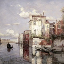 Схема вышивки «Пейзаж»