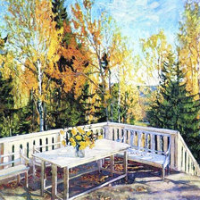 Схема вышивки «Пейзаж1»