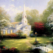 Схема вышивки «Пейзаж3»