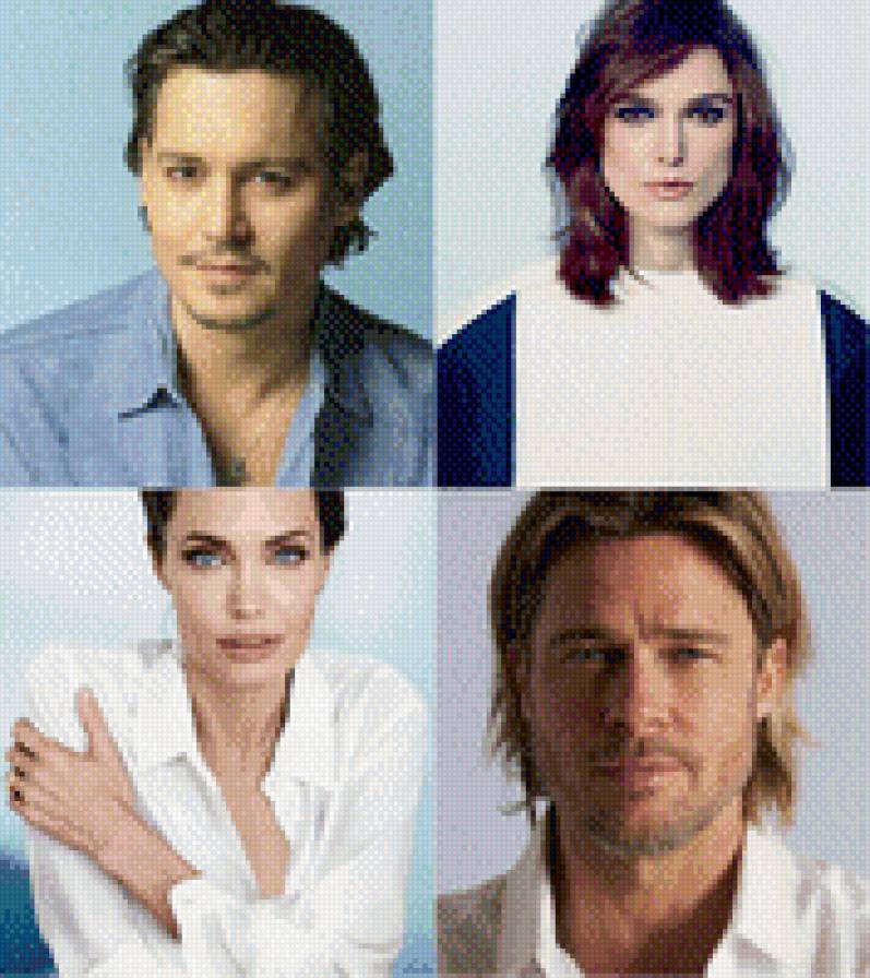 джонни, кира, анджи, брэд - предпросмотр