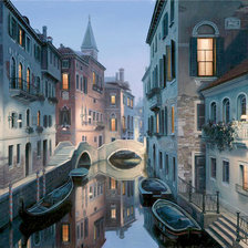 Схема вышивки «Венеция»