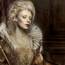 Схема вышивки «Леди 18 век»