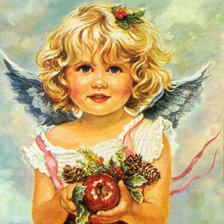 Схема вышивки «Ангелочек»