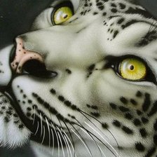 Схема вышивки «тигр»