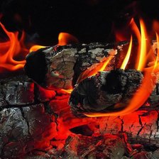 Схема вышивки «огонь»