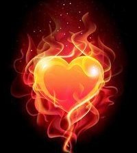 Схема вышивки «сердце»