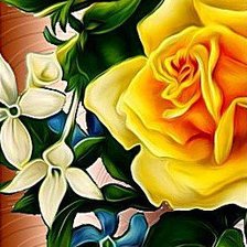 Схема вышивки «полиптих»