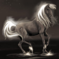 Схема вышивки «Лошадь»