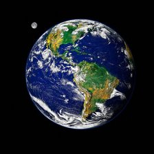 Схема вышивки «Планета Земля»