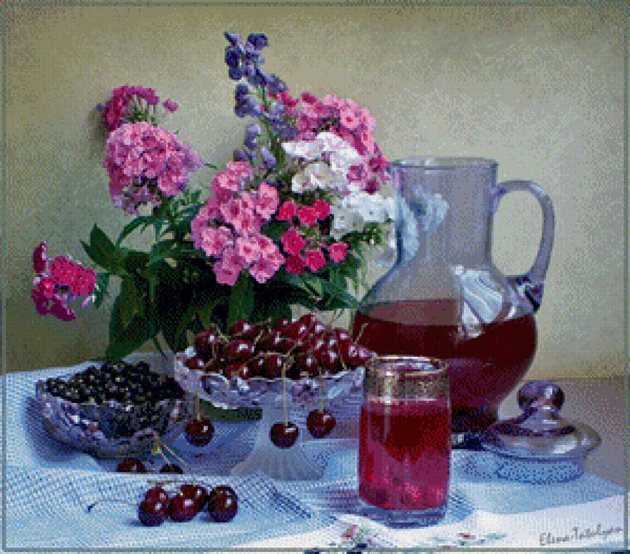 №856443 - натюрморт.фрукты.ягоды - предпросмотр