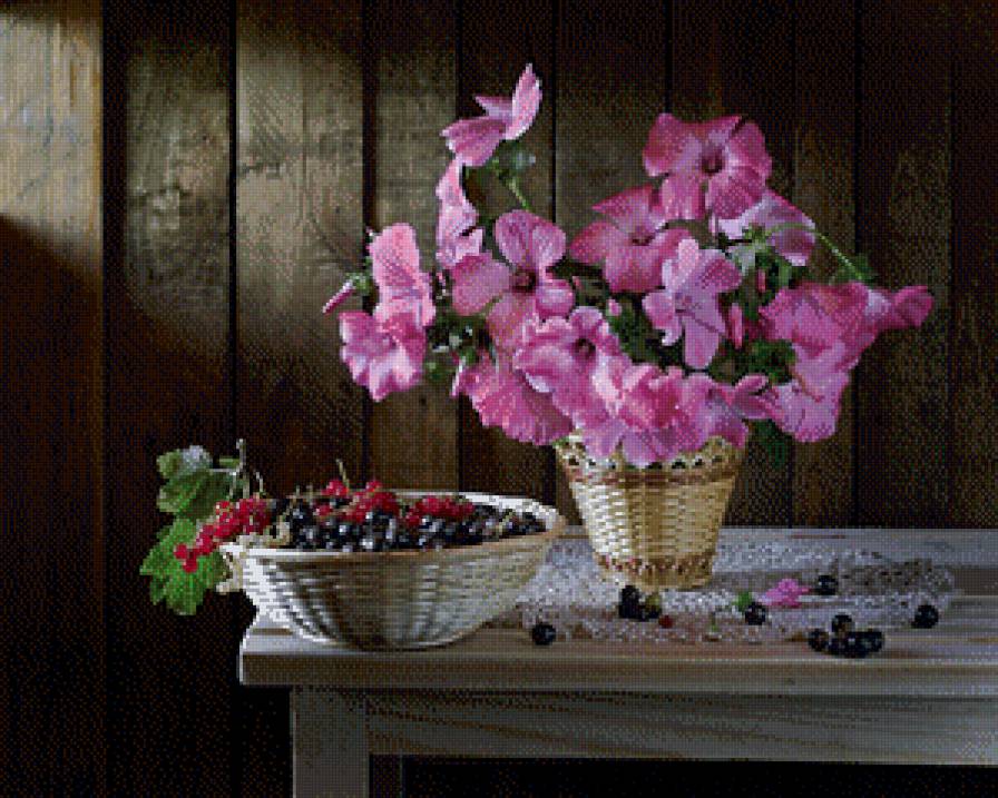 №856444 - натюрморт.фрукты.ягоды - предпросмотр