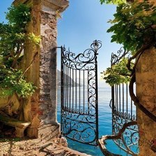 Схема вышивки «калитка»