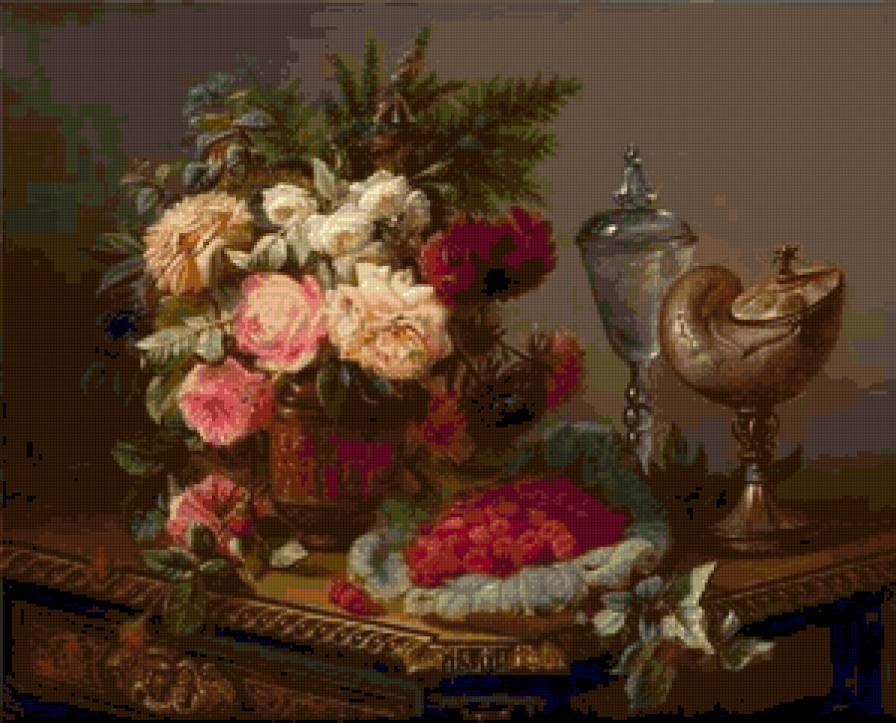 frutas y rosas 2 - frutas - предпросмотр