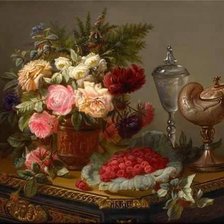 Схема вышивки «frutas y rosas 2»