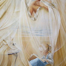 Схема вышивки «ангел хранитель»