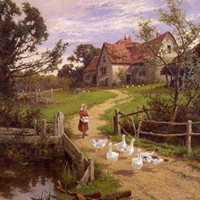 Схема вышивки «wies»