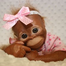 Схема вышивки «Обезьянка»