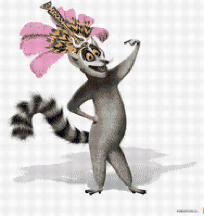 Лемур - мультики, животные, мадагаскар, лемур - предпросмотр