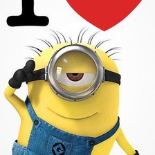 Схема вышивки «Миньон»