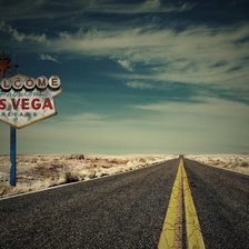 Схема вышивки «Трасса Вегас»