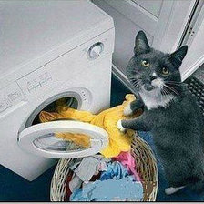 Схема вышивки «Прачка»