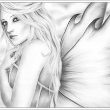 Схема вышивки «Дівчина 13»